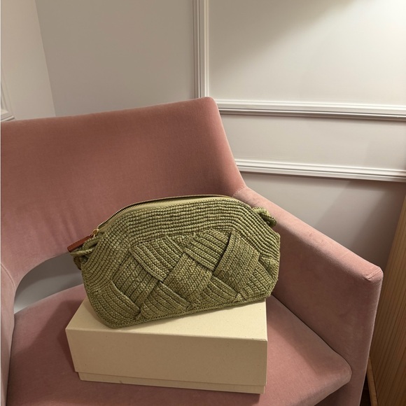 Sézane Olive Braided Shoulder Bag - Picture 3 of 7